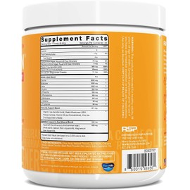 RSP NUTRITION RSP AminoLean Recovery - Post Workout BCAAs Amino Acids Supplement + Electrolytes, BCAAs and EAAs for Hydration Boost, Immunity Support - Muscle Recovery Drink, Vegan Aminos, Blood Orange