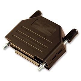 BACKSHELL, Plastic, Vertical, BLK, 25WAY | Components D SUB BACKSHELLS CONNECTORS, 1 X Qty - MC-DPPK25-K