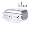 Chrome Aluminum Rear Brake Master Cylinder Cover For Harley 2000-2017