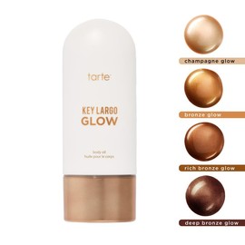 tarte key largo GLOW body oil - Color: deep bronze glow