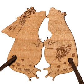 Mr. & Mrs. Panda Couple Keyring Frog Wedding Gift Boyfriend Guardian Angel Keyring Couples Symbol of Love, neutral