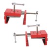2Pcs Cabinet Clamps Firm Fixing Easy Operation Rugged Portable Face