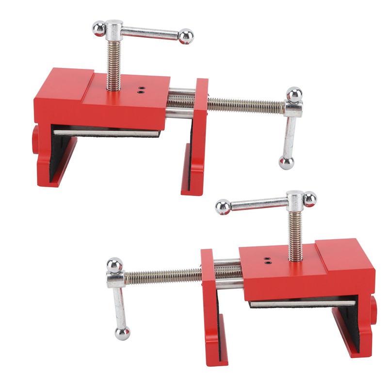 2Pcs Cabinet Clamps Firm Fixing Easy Operation Rugged Portable Face