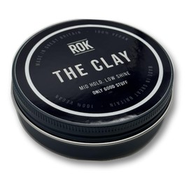 ROK Hair Styling Clay – Mild Hold, Low Shine – Vegan, Handmade Matt Hair Clay for Men – Texture & Volume – Inspired by Sauvage
