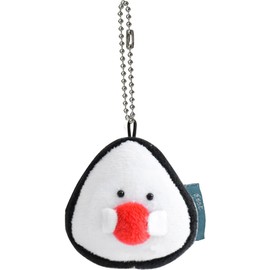 Ippinsha Gyutto Onigiri-san Ume Onigiri-san Mascot Plush Mini with Chain Gift 47034