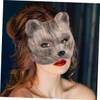 WOONEKY Realistic Fox Masks Animal Masks Cosplay for Men Women