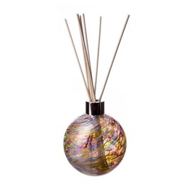 Schilfrohr-Diffusorkugel, Weiß / Mehrfarbig