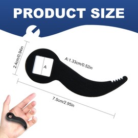 MOLZINY Crowbar Key Adapter Heads Tools for 1/2 Inch Ratchet Crowbar Adapter Head Tools Ratchet Lever Heads Drop Pry Bar Crowbar Tools for Crowbar or Ratchet Car Repair