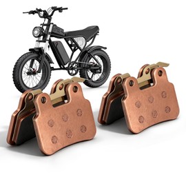 Ebike Brake Pads Font and Rear Brake Pads for Ridstar Q20 E-Bike (Pack of 2)