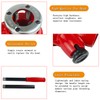 YuYBrightmi BSPT Pipe Threader Ratchet Kit, Manual Pipe Threading Tool
