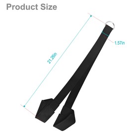 Reverse Squat Training Strap: Reverse Squat AB Strap for Knees Workout Cable Machine Attachment