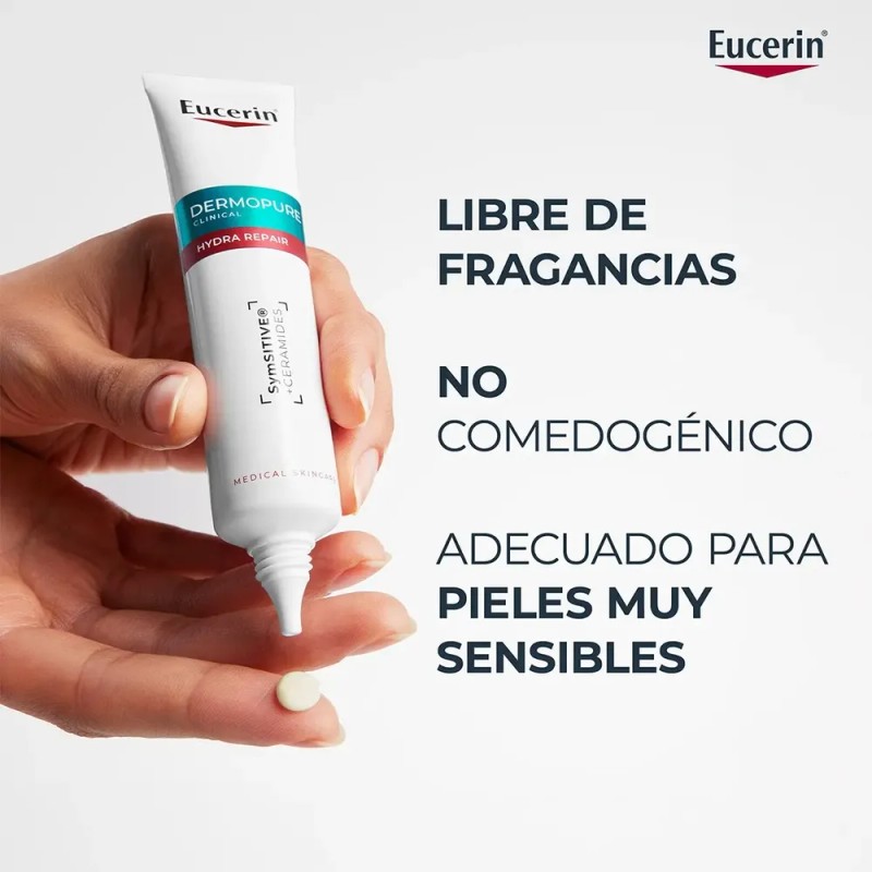 Eucerin Dermopure Clinical Hydra Repair 40ml Grasa Día/noche