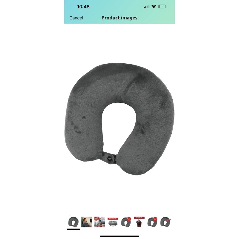 My Perfect Dreams, Super Soft, Grey Travel, Pillow Memory Foam