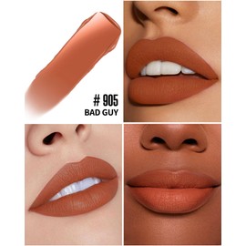 HANLADY Rose Red Lipstick Long Lasting Lipsticks for Women Smudgeproof Transferproof Cruelty Free Lip Makeup, 905 Bad Guy