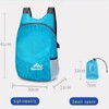 Lubrati Camping Backpack, Waterproof Backpack Lightweight Portable Foldable Backpack Folding