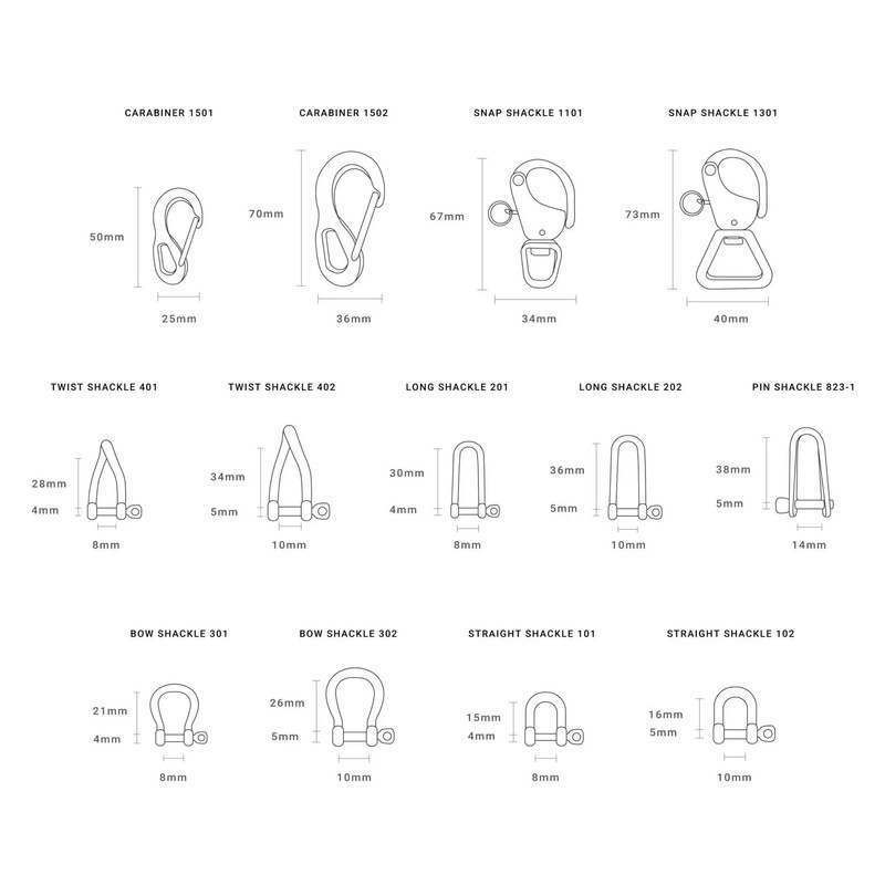 [Detail] GLOMA Twist Shackle 402