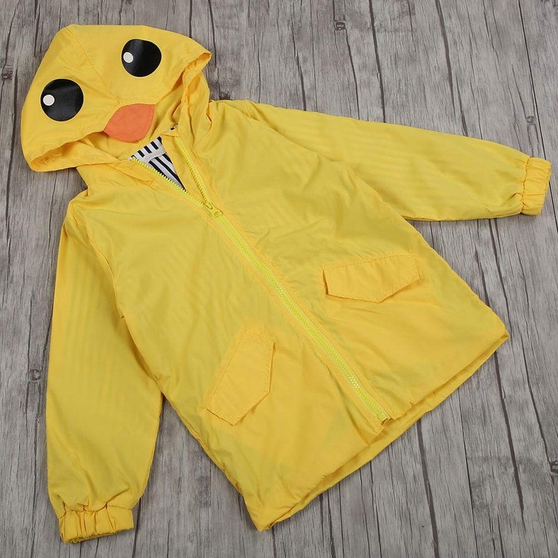 Bebé pato impermeable, verano bebé niño niña pato impermeable lindo