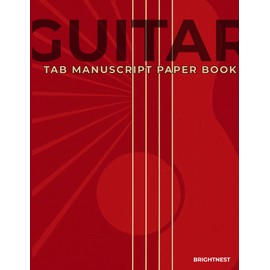 Guitar TAB Manuscript Paper book: Blank Tablature, Staff Lines & Chord Boxes –120 pages. Each has 5 Systems of Guitar TAB, Staff Lines & Chord Boxes – ... Practice & Music Composition – 8.5 x 11 in"