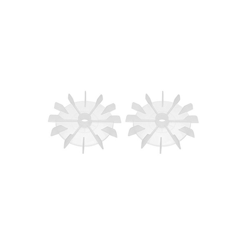 sourcing map 2 x 120 x 15 mm Round Shaft