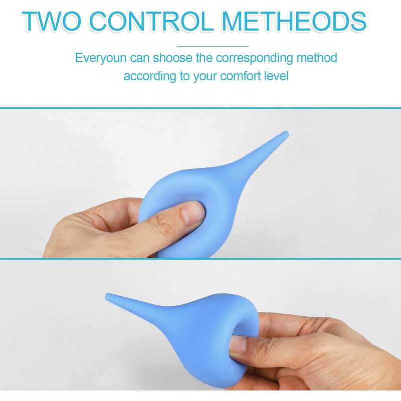 2 Pack Ear Syringe 2oz / 60ml Hand Bulb Syringe