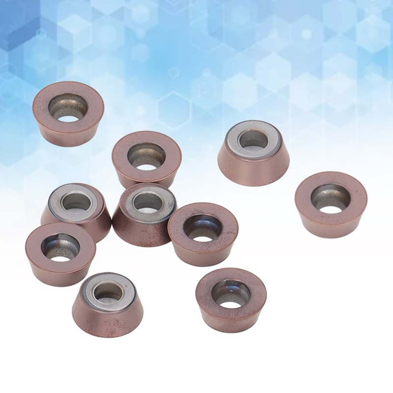 10Pcs Turning Insert Carbide Blade Lathe Cutter Milling CNC Tool