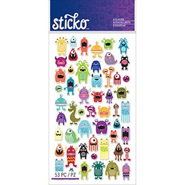 Sticko Classic Mini Monsters Stickers