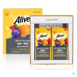 Alive middle-aged multivitamin parent nutritional supplement gift set / 얼라이브 중년 멀티비타민 부모님 영양제 선물세트