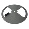 BBQ Smoker Supply ajustable grill stove vent pinwheel damper 8"