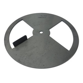 BBQ Smoker Supply ajustable grill stove vent pinwheel damper 8" inch STEEL QTY1GY#583-4 6-DFG273359