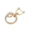 [X AUTOHAUX] Car Fob Keychain Keychain Holder Replacement D-Ring for