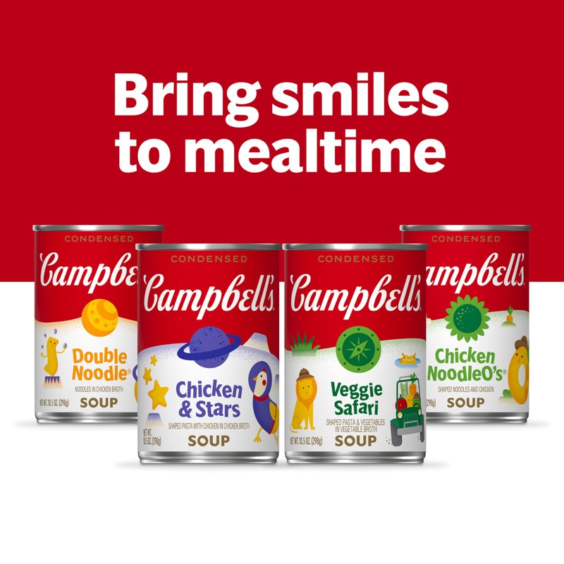 Campbell’s Condensed Kids Creamy Chicken and Twists Soup, 10.5 oz