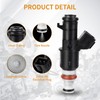 4PCS Fuel Injectors 8 Holes Compatible with Acura RSX 2005-2006,