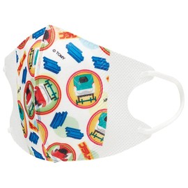 スケーター(Skater) 三層構造 不織布 立体 マスク 子供用 7枚 プラレール MSKS3N-A