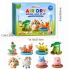 12PCS Air Dry Clay Kit Creative Arts for Adults &