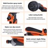 8-Pattern Garden Hose Nozzle | Multi-Function Spray Gun with Quick