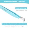 Ms.Queen Volume Tweezers For Eyelash Extensions, Fiber Tip Grip Lash