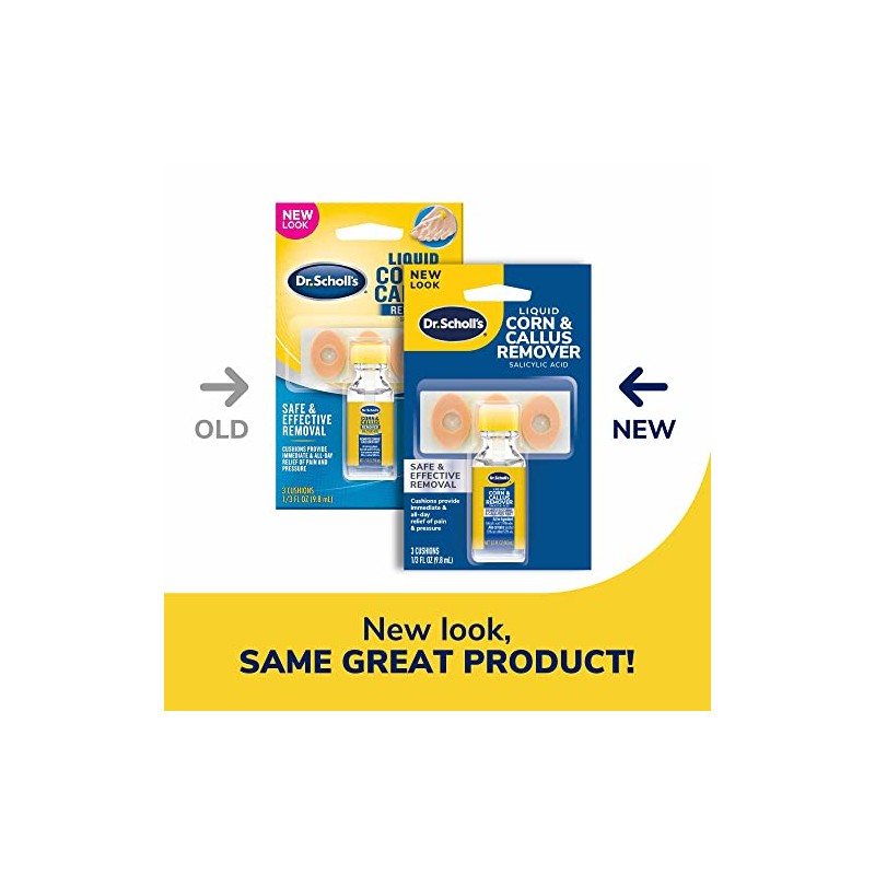 Dr. Scholl's Corn/Callus Remover Liquid, 0.33 Ounce