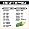 SYudwen Engine Coolant Temperature Sensor, Compatible with VW Paassat 2.5,TDI
