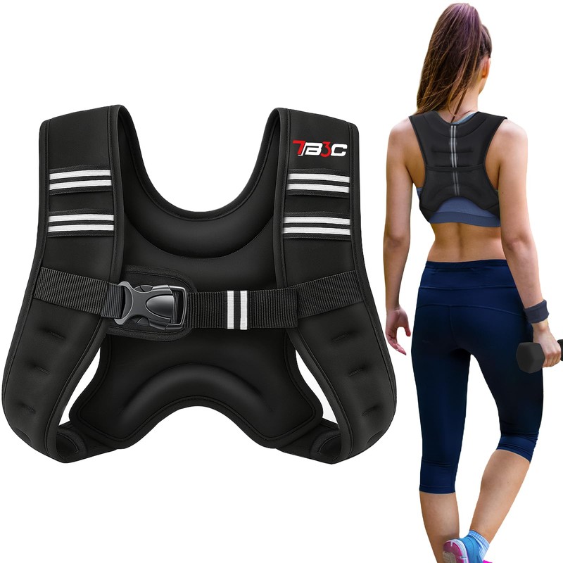 TB3C Weighted Vest Woman, 6/8/12/16/20/25/30 LB Weight Vest for Women,