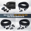 POWERTEC 70463 Shop Vac Hose Adapter Fittings for POWERTEC 70347/70356