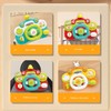 Baby Steering Wheel Toy Multifuntional Lighting Effects Educational Musical Steering