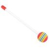 TAICHEUT 15 Pcs Rainbow Hammer Percussion Sticks, Lollipop Drum Mallet