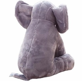 Ryttir 24 Inch Fuzzy Large Elephant Stuffed Animal, Soft Stuffed Elephant Toy Cuddly Bedroom Elephant Plush, Funny Elephant Gifts for Girls Boys