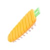 GroveEss Vegetable Scrubber,Cute Carrot Shape Scrubbing Brush with Hanging Hole,Flexible