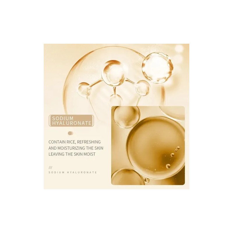 Crema Facial Bioaqua Con Extracto De Arroz Aclarante 50g