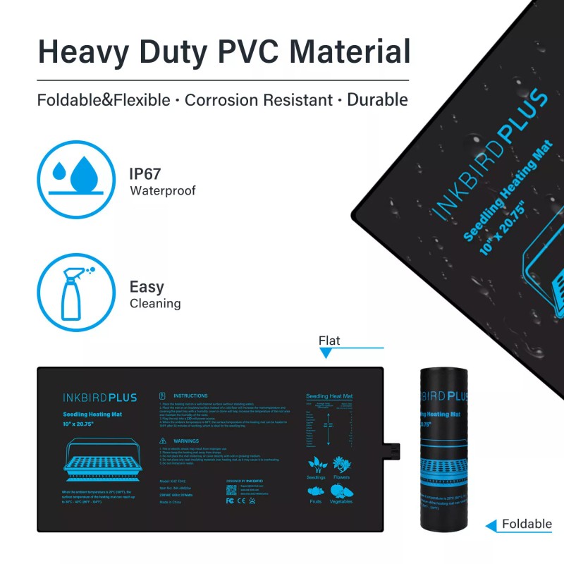 INKBIRD Wifi Temperature Controller Thermostat Switch Dual Output Seedling Heat