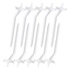 Golf Practice Plastic Material Lightweight Curved Golf Tees Accessories Compact