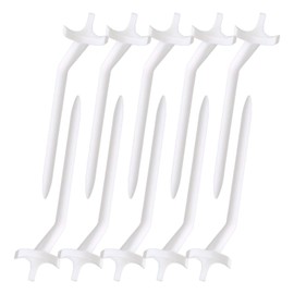Golf Practice Plastic Material Lightweight Curved Golf Tees Accessories Compact Indoor Beginner