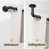 1 Inch Curtain Rods for Windows 120 to 240, Outdoor