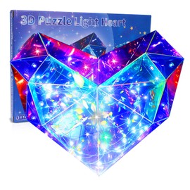 Lantern Night Light Kids Craft Kits - Unique Gifts for Tweens and Teens 8-12 Years Old - Arts and Crafts Build Your Own 3D Star (Love)